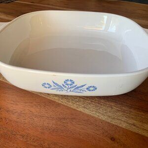 Vintage Corning Ware Blue Cornflower 10" Casserole Dish P-10-B